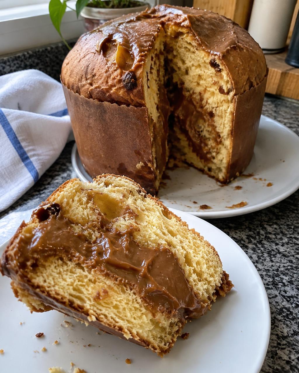 Panetone de Doce de Leite