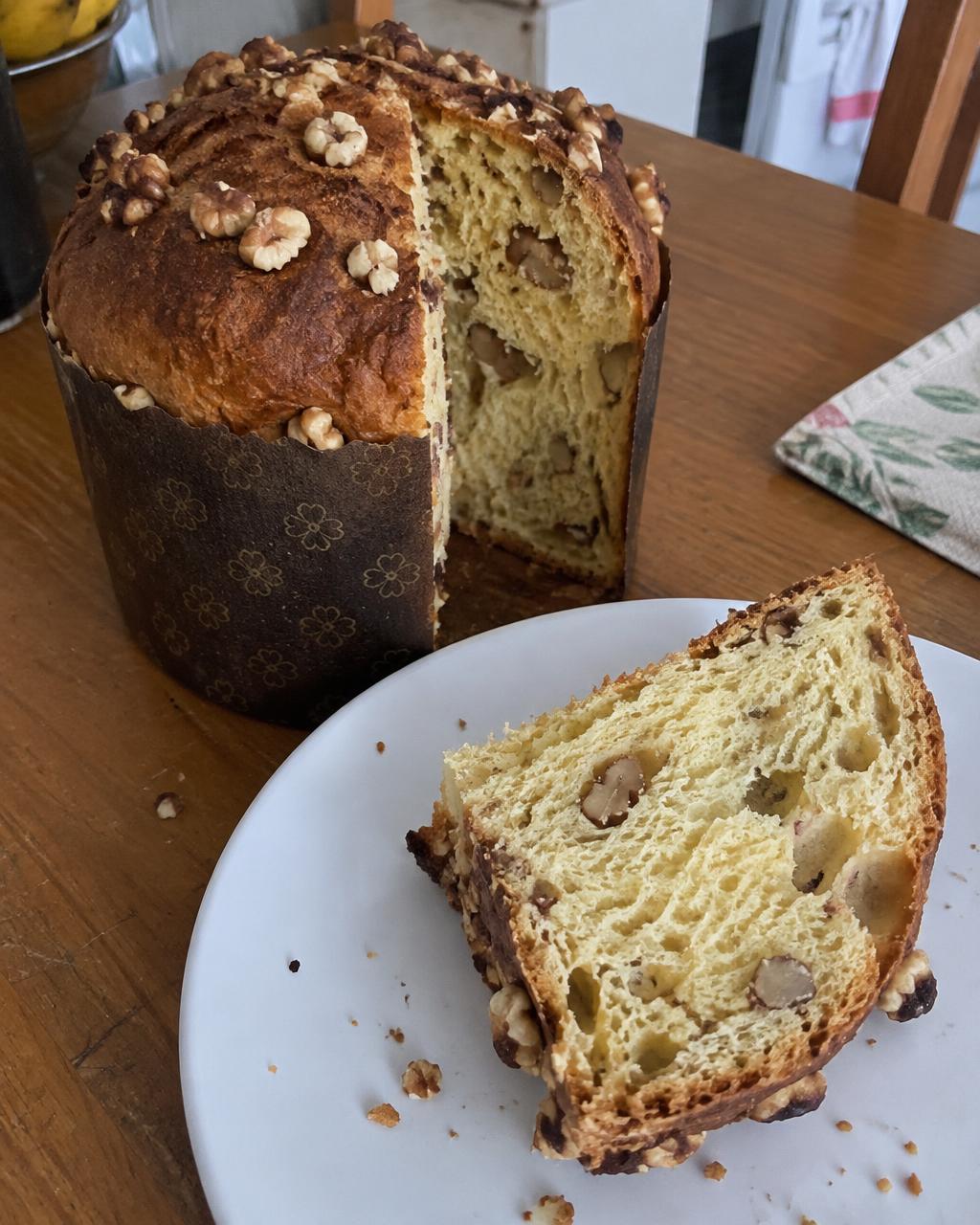Panetone de Nozes