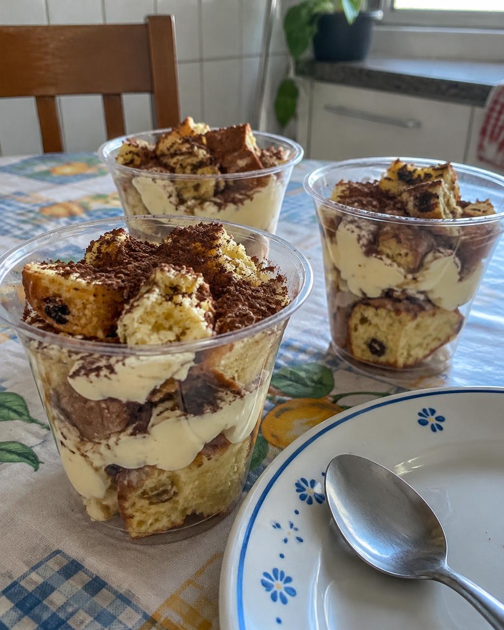 Sobremesa de Panetone